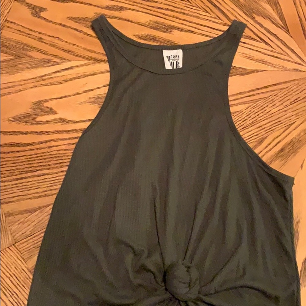 Free people high neck original tank